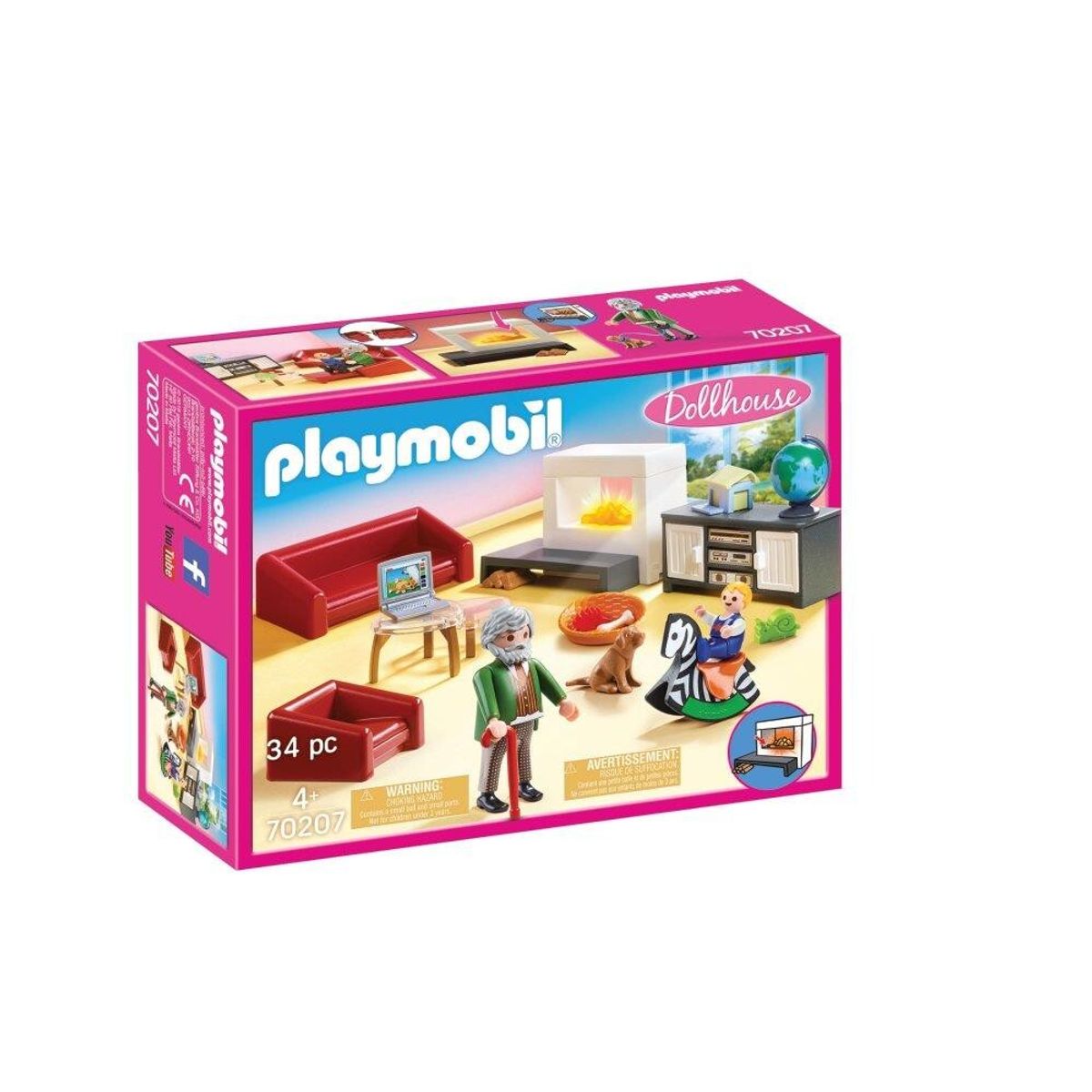 Playmobil Dukkehus, Komfortabel Stue