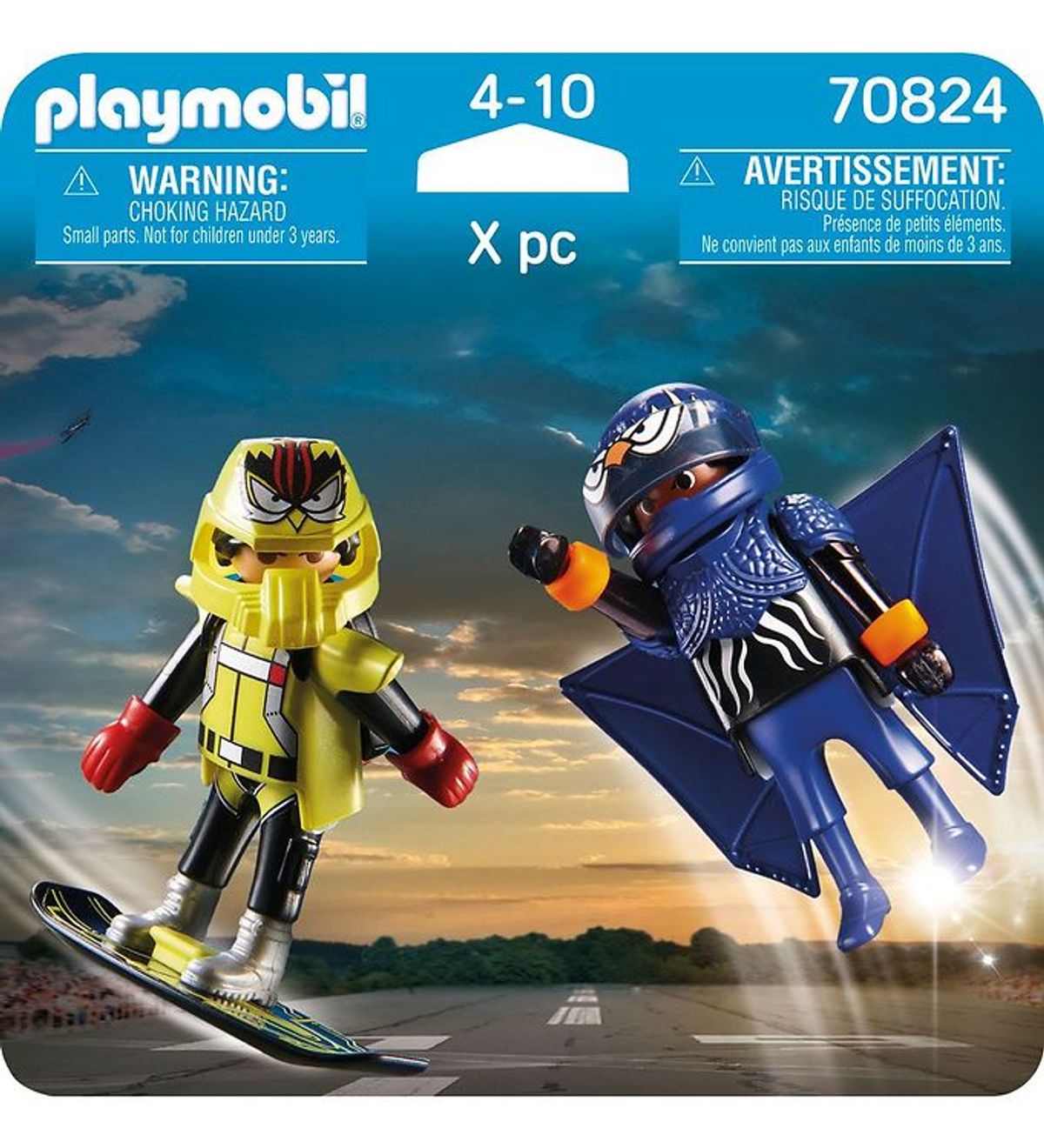 Playmobil DuoPack - Stuntshow I Luften - 70824 - 14 Dele