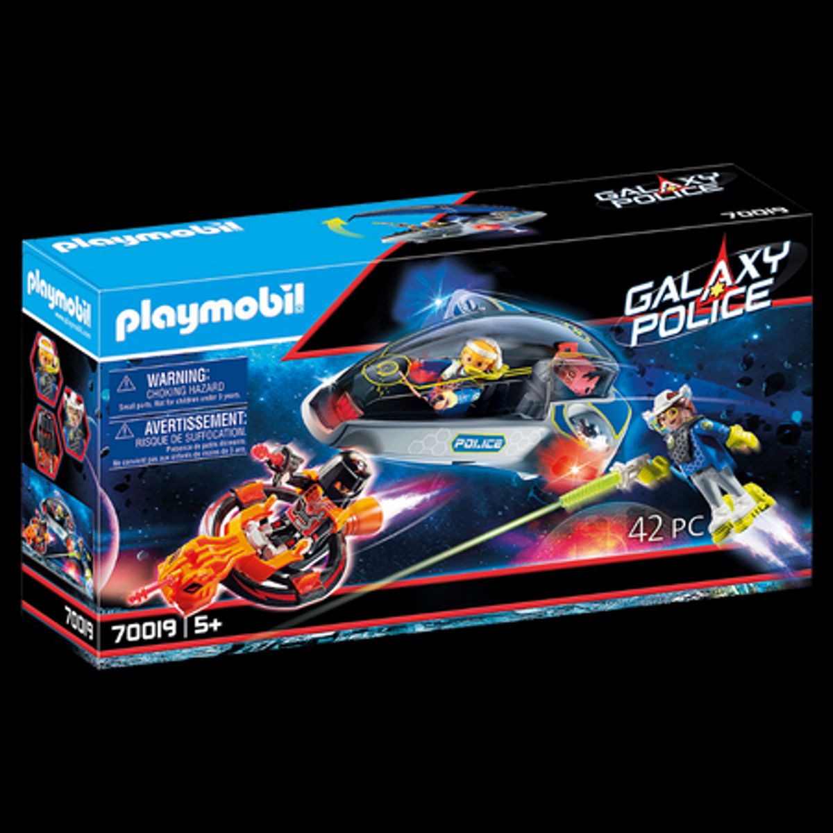 Playmobil Galaxy Politi Svæveflyver