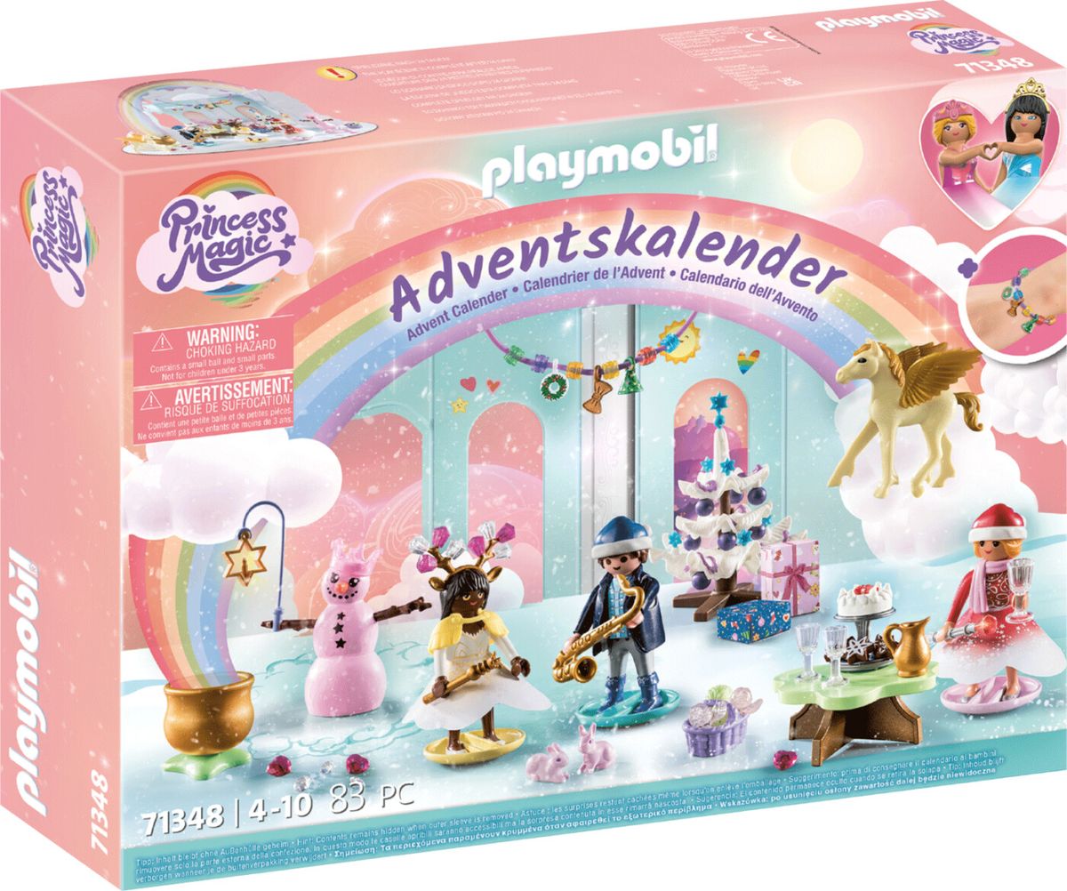 Playmobil - Julekalender - Julefest Under Regnbuen - 71348