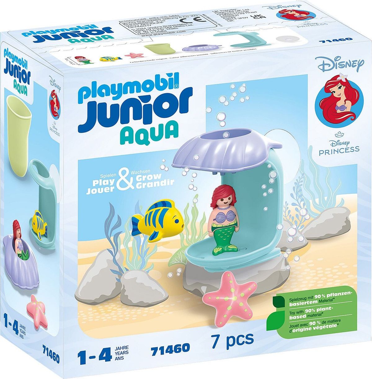 Playmobil Junior Aqua - Disney - Ariel Muslingeskal Bruser - 71460