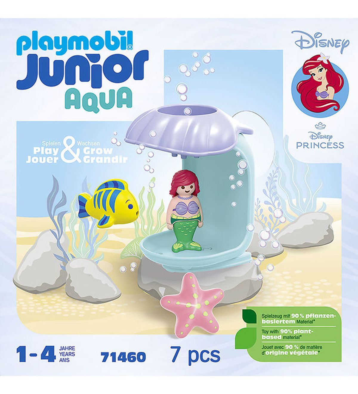 Playmobil Junior Aqua - Junior & Disney Ariel's Shell Shower - 7