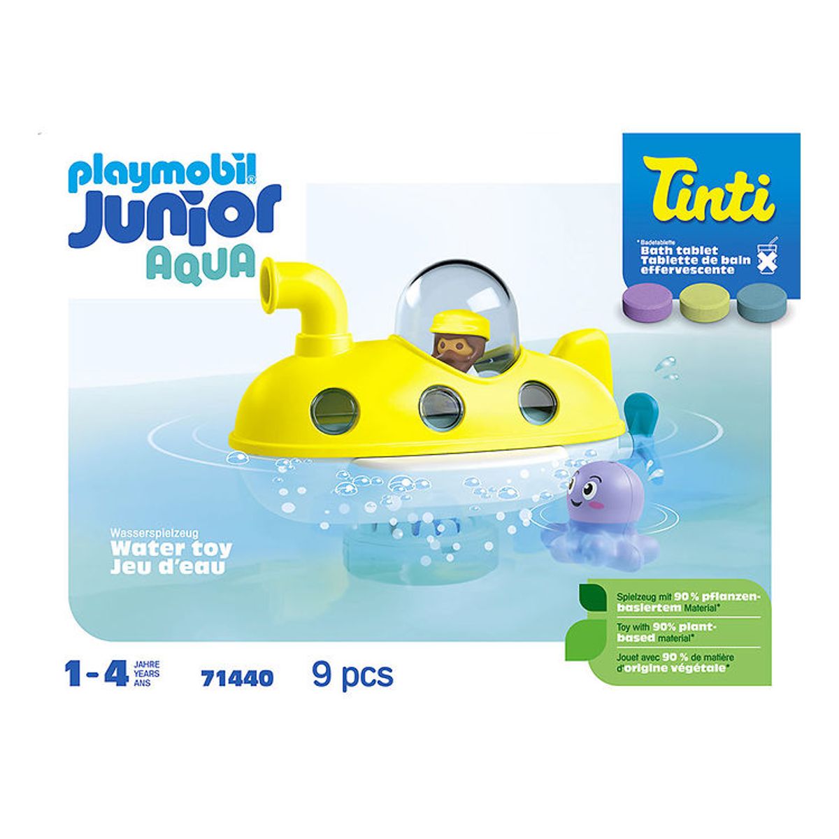 Playmobil Junior Aqua - Junior & Tinti Colourful Submarine - 714