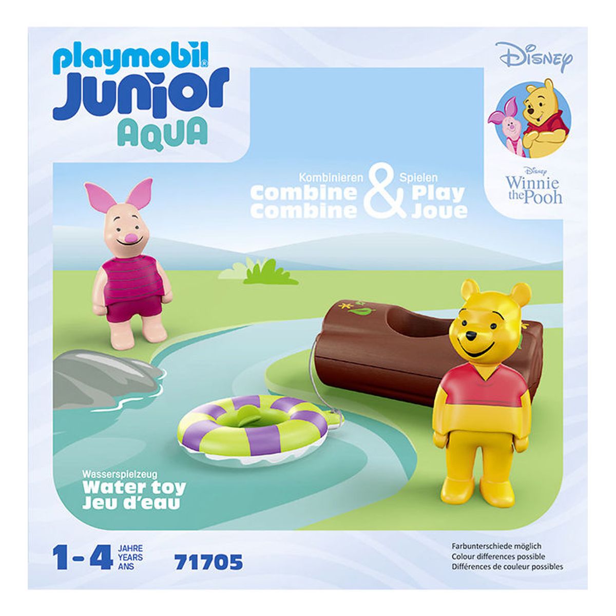 Playmobil Junior & Disney - Junior Aqua - Peter Plys & Grislings