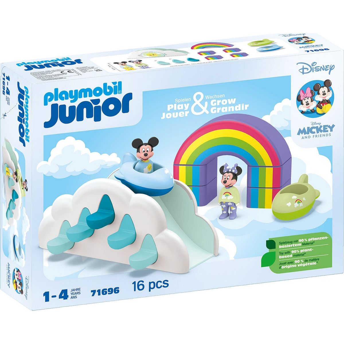 Playmobil Junior - Disney - Mickeys & Minnies Skyhus - 71696