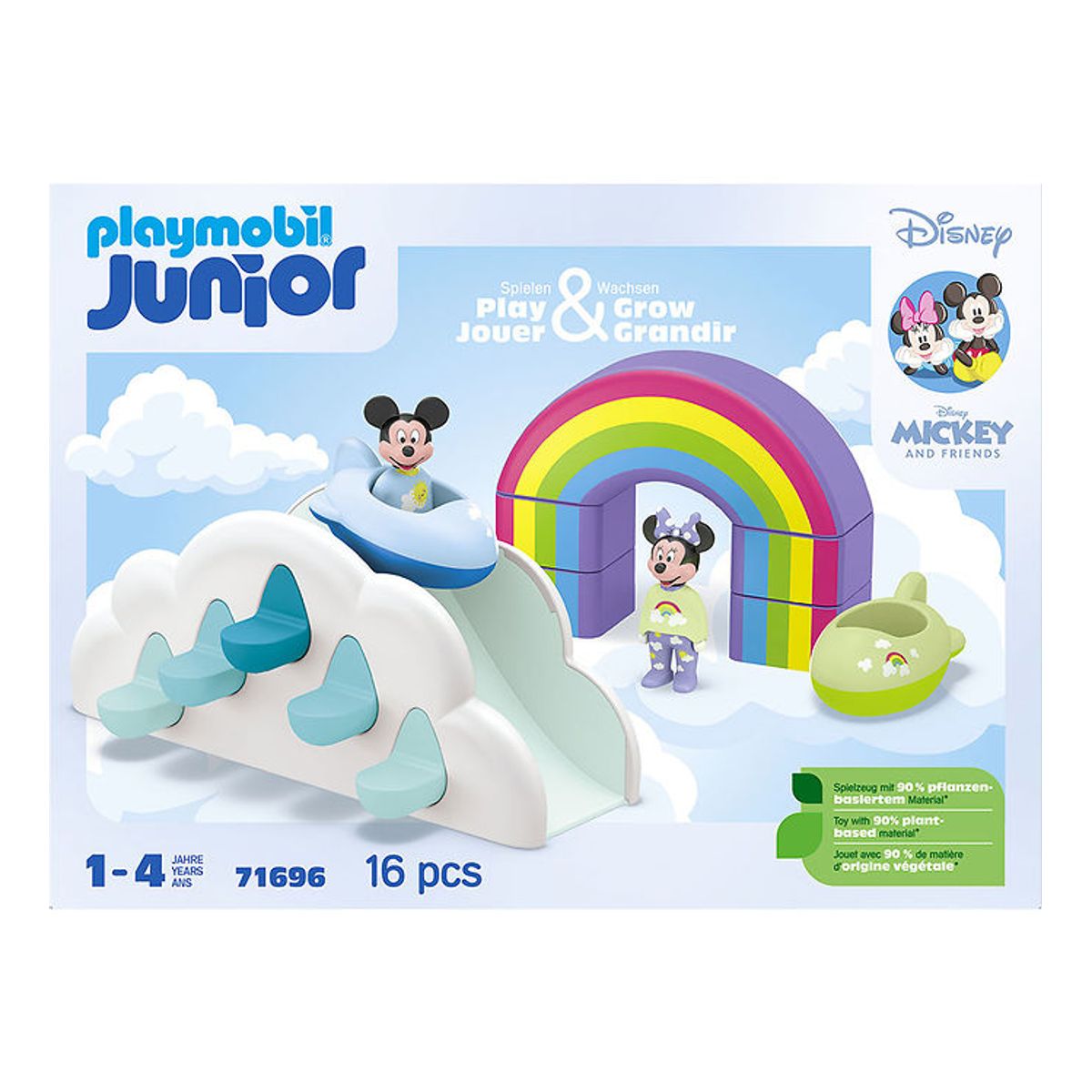 Playmobil Junior - Junior & Disney: Mickeys & Minnies Skyhus - 7