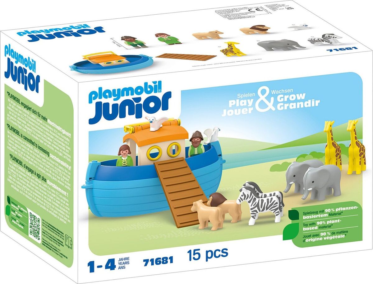 Playmobil Junior - Noah´s Ark Legesæt - 71681