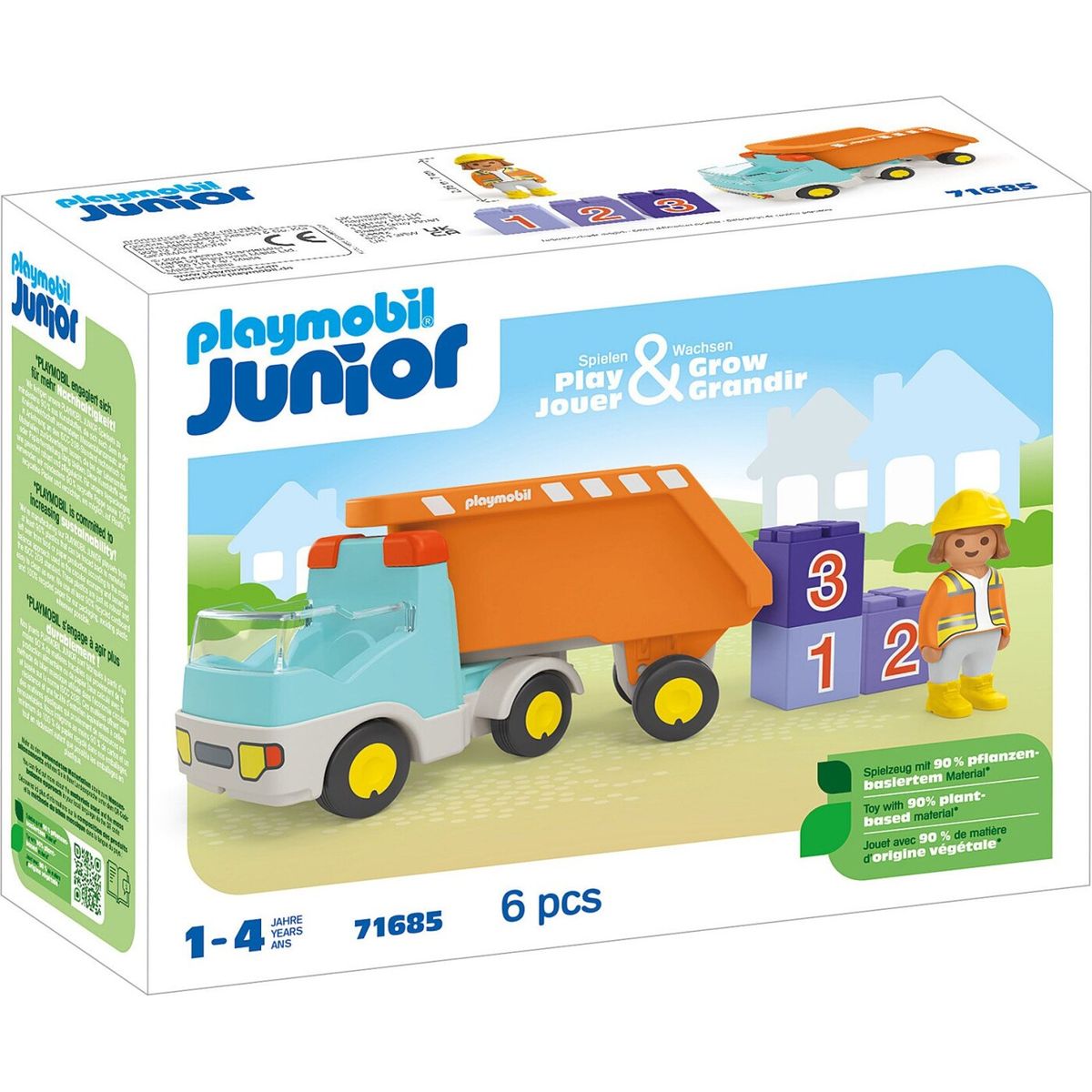 Playmobil Junior - Skraldebil - 71685