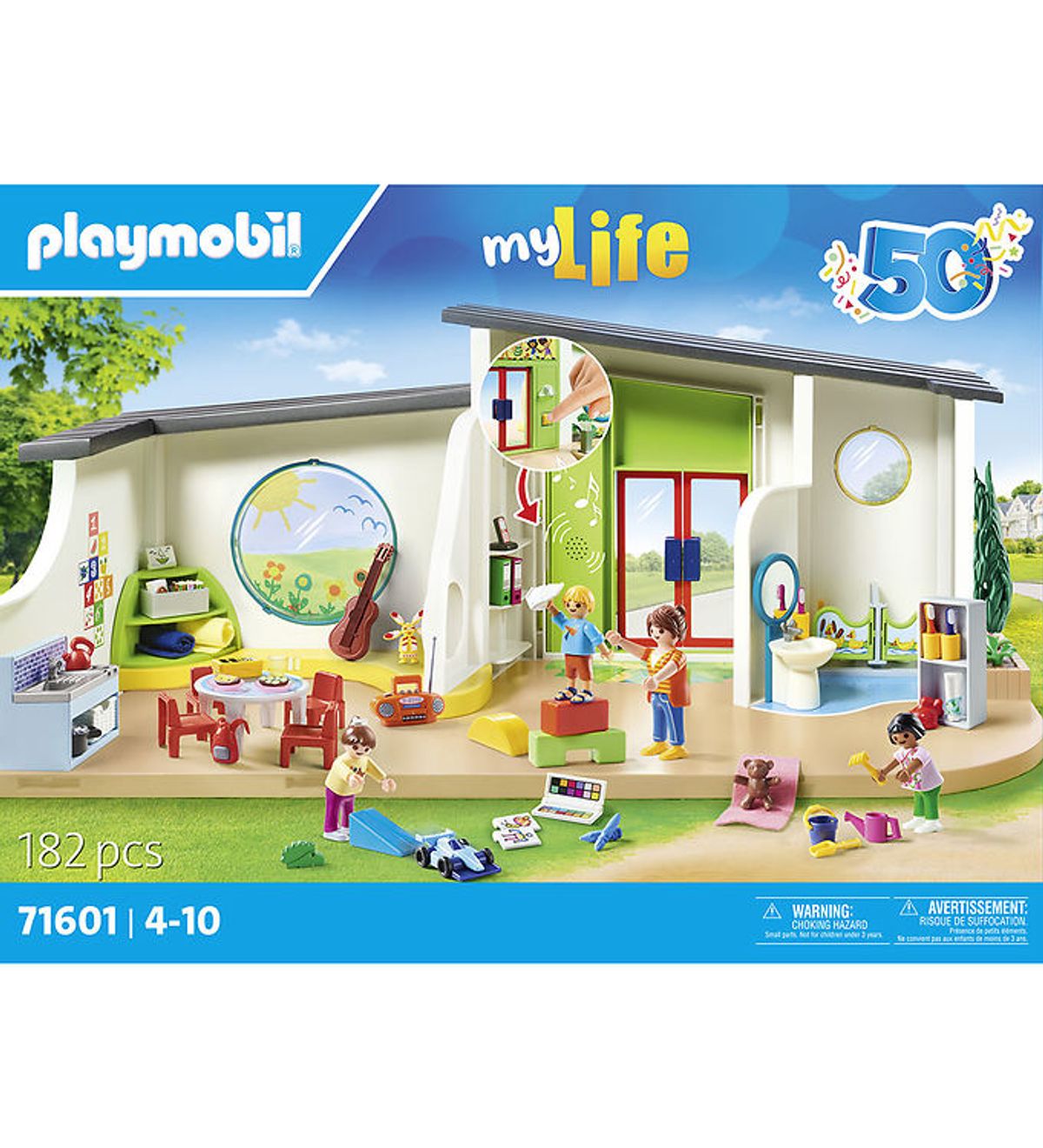 Playmobil My Life - Dagplejen Regnbuen - 71601 - 182 Dele