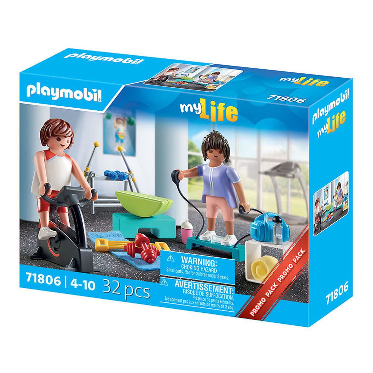 Playmobil My Life - Fitness Træning - 71806 - 32 Dele