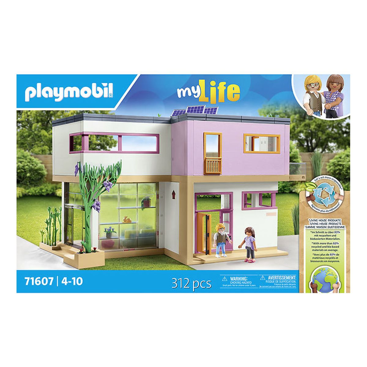 Playmobil My Life - Hus Med Vinterhave - 71607 - 312 Dele