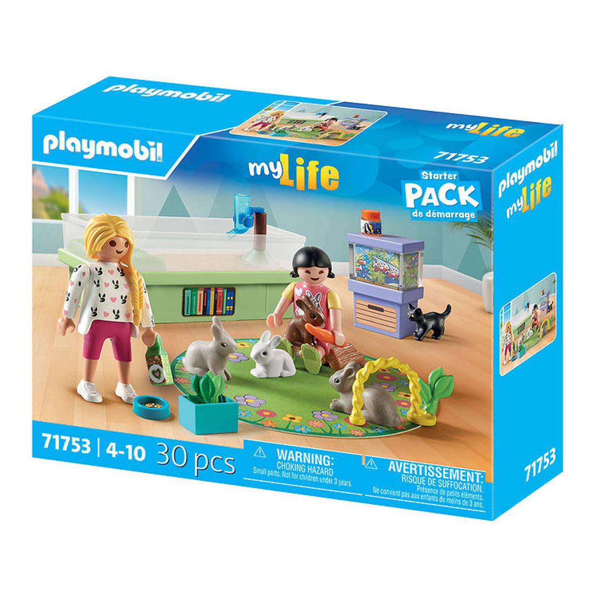 Playmobil My Life - Kaninfamilie - 71753 - 30 Dele