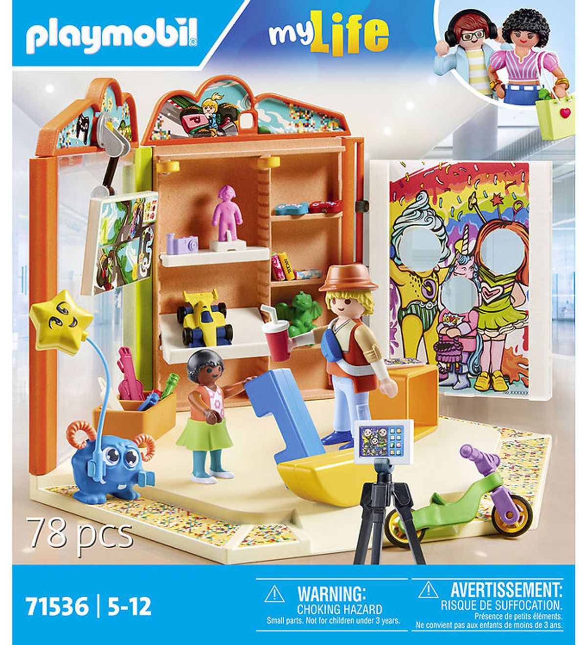 Playmobil My Life - Legetøjsbutik - 71536 - 78 Dele