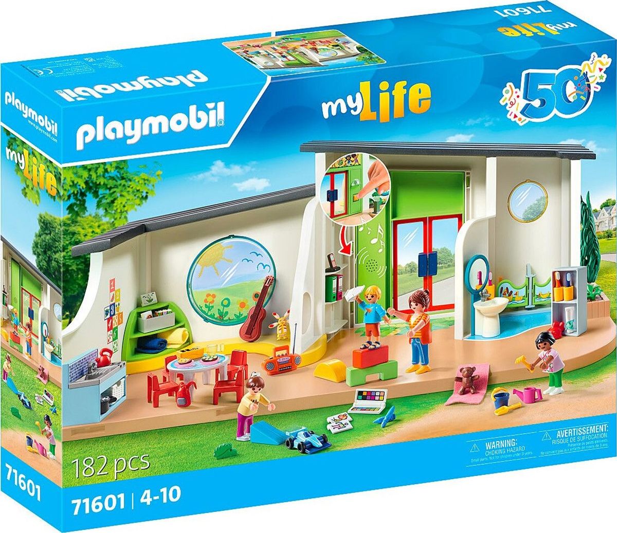 Playmobil Mylife - Regnbue Daycare - 71601