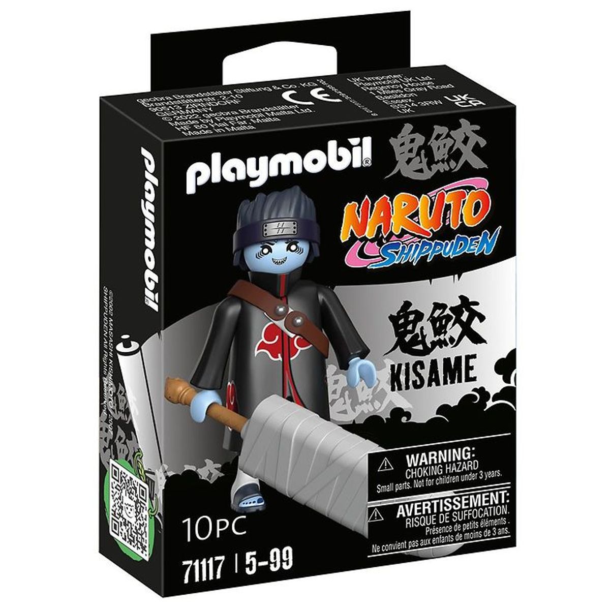 Playmobil Naruto - Kisame - 71117 - 10 Dele