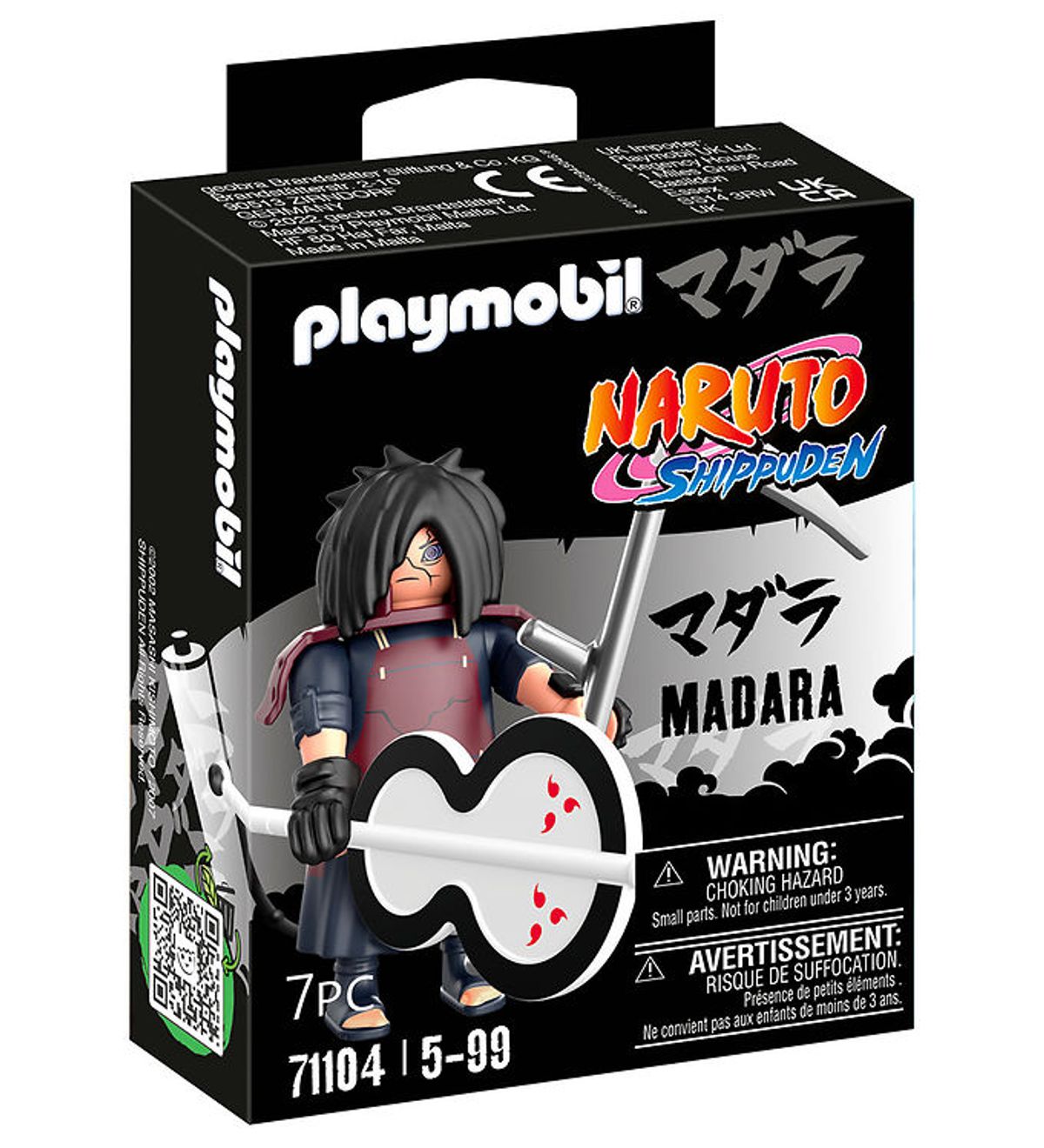 Playmobil Naruto - Madara - 71104 - 7 Dele