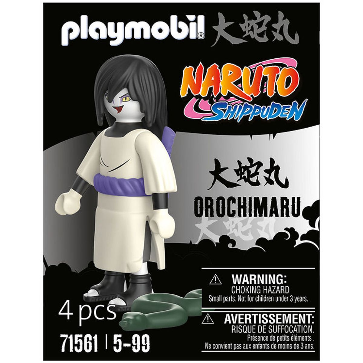 Playmobil Naruto - Orochimaru - 71561 - 4 Dele