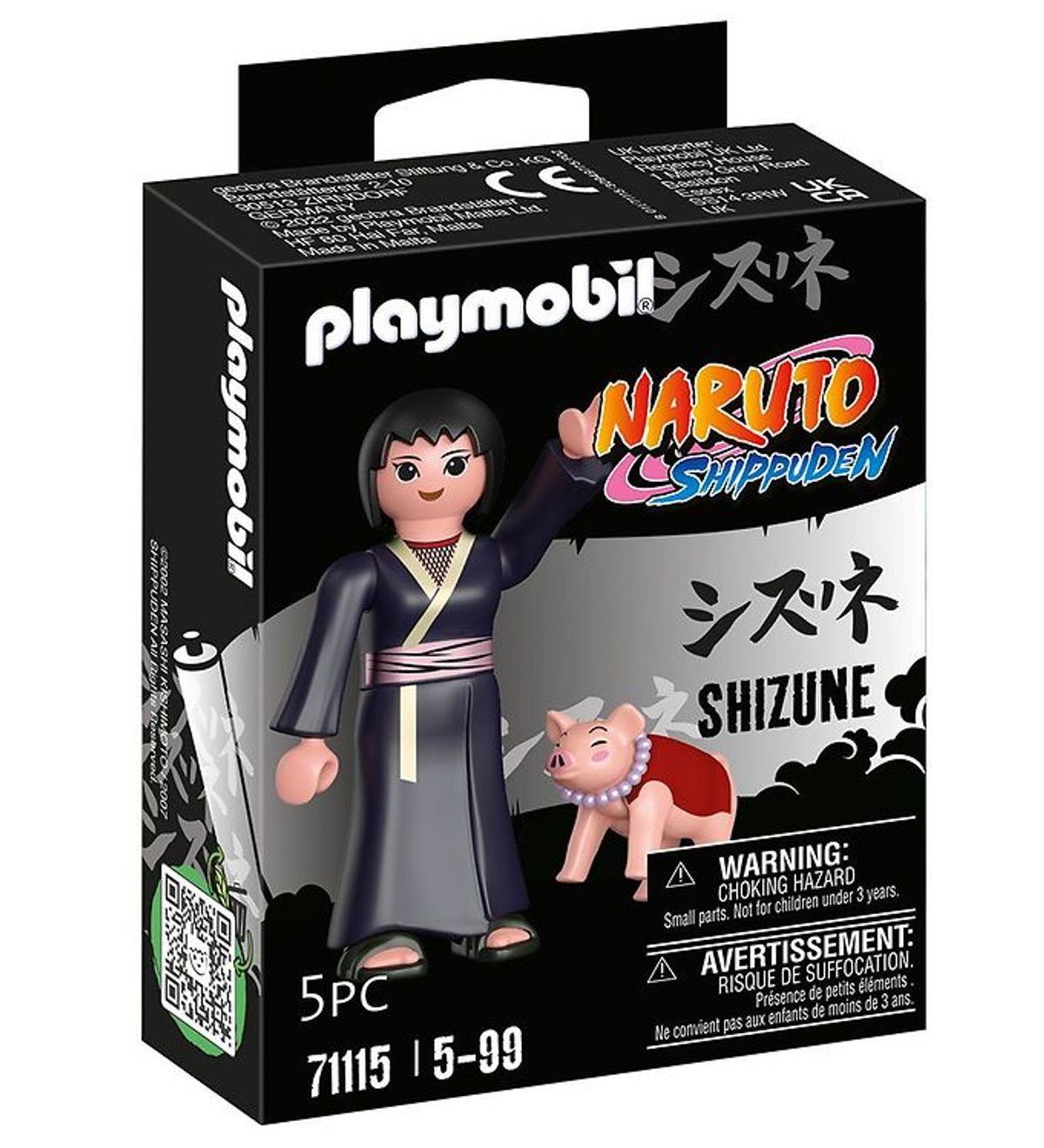 Playmobil Naruto - Shizune - 71115 - 5 Dele