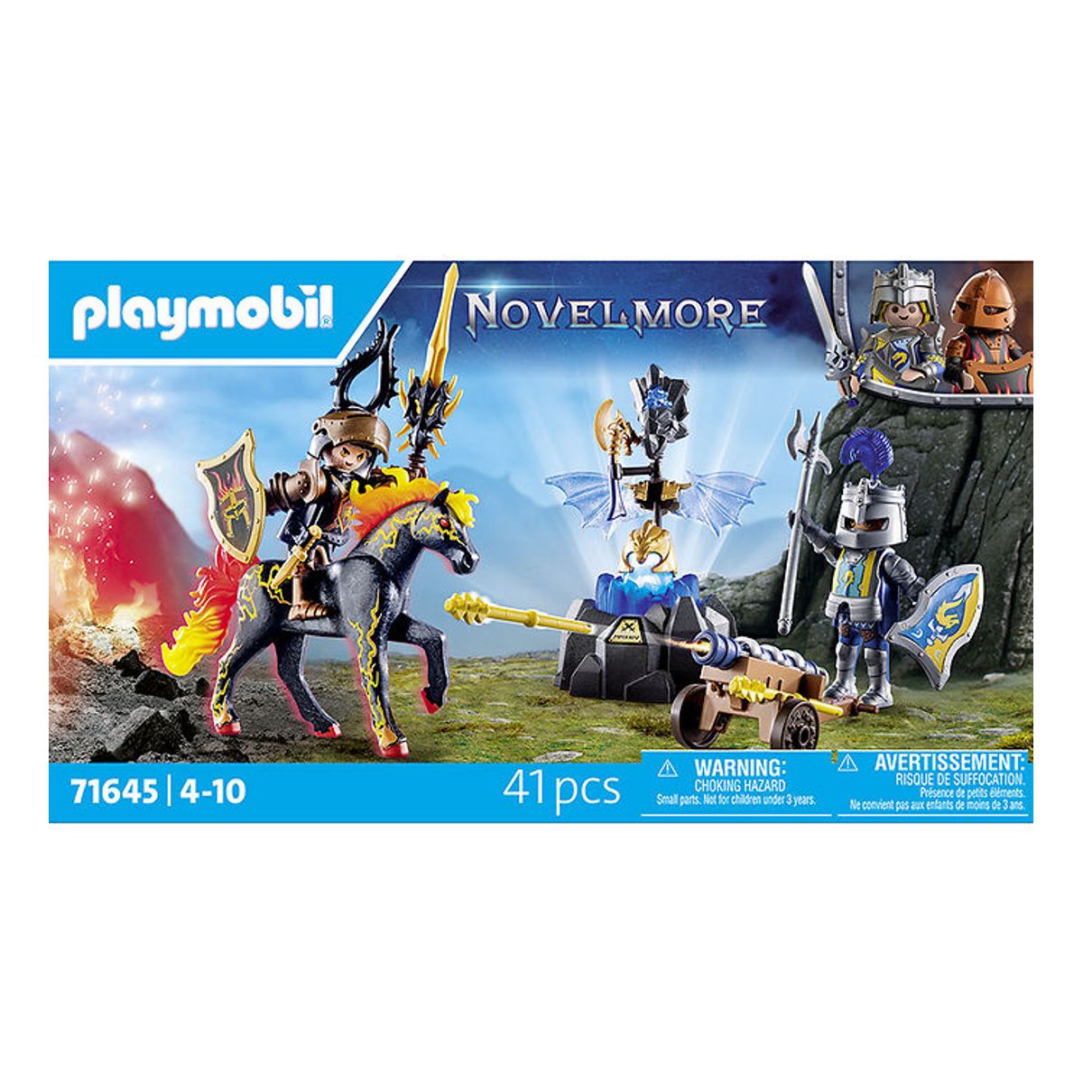 Playmobil Novelmore - Bevogtning Af Rustningen - 71645 - 41 Dele