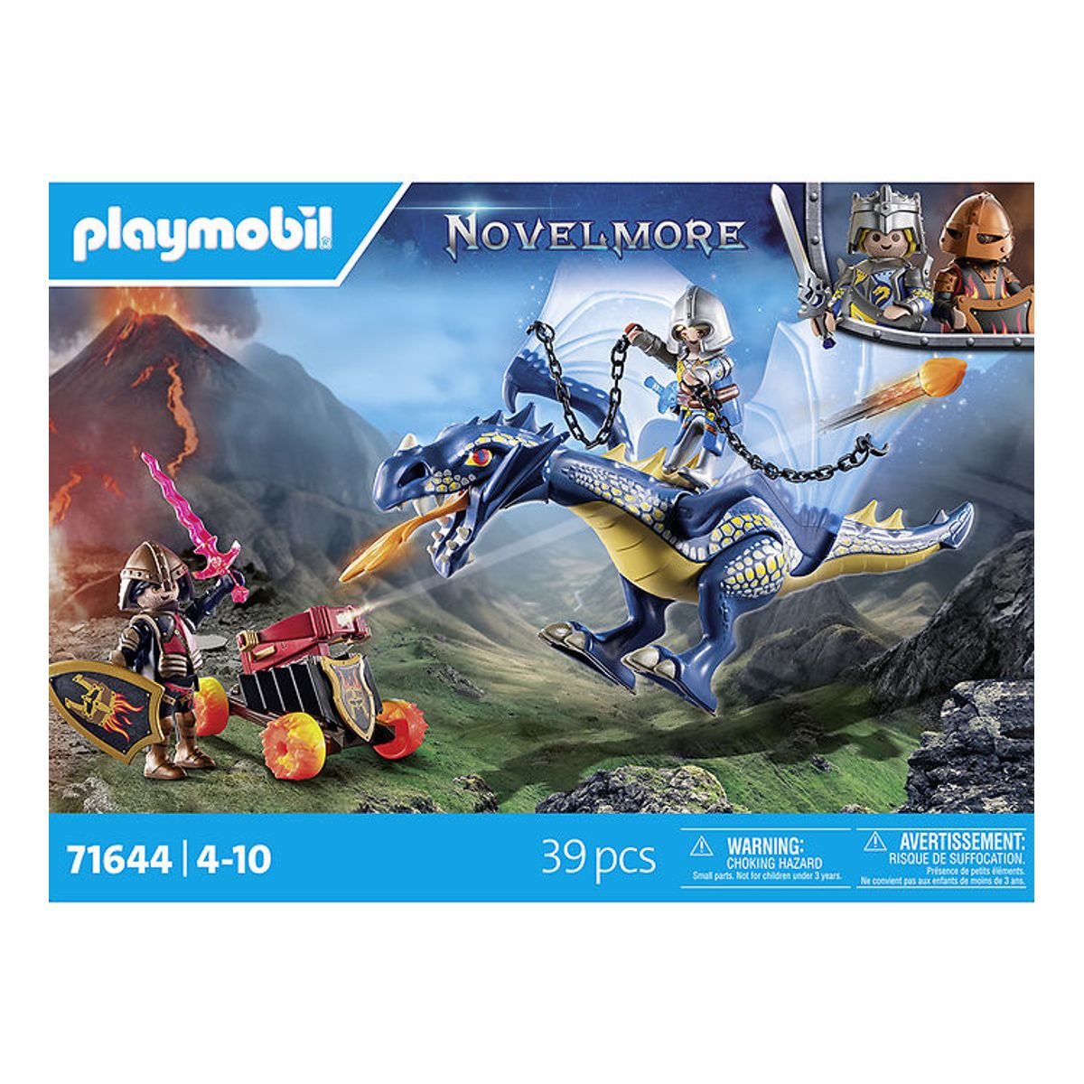 Playmobil Novelmore - Drage I Kamp - 71644 - 39 Dele