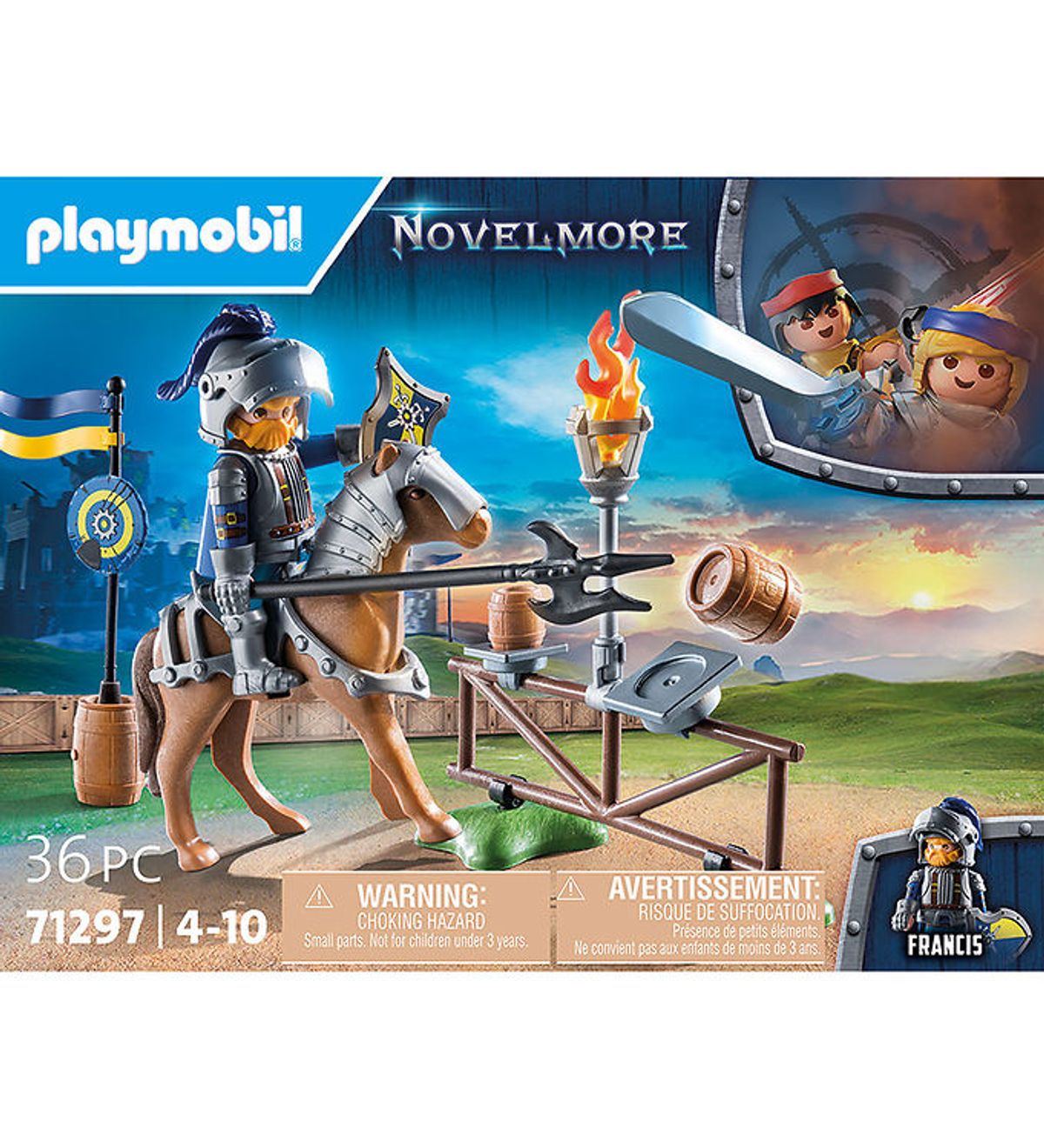 Playmobil Novelmore - Øvelsesplads - 71297 - 36 Dele