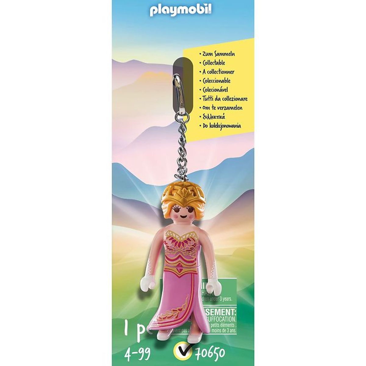 Playmobil Nøglering - Prinsesse - 70650