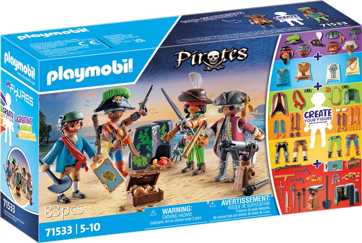 Playmobil Pirates - My Figures - Pirater - 71533