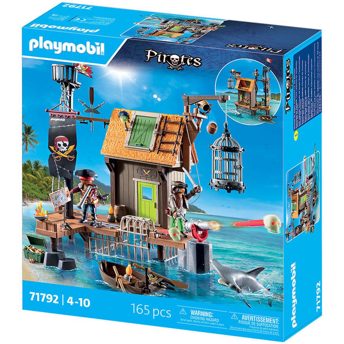 Playmobil Pirates - Pirathavn - 71792 - 165 Dele