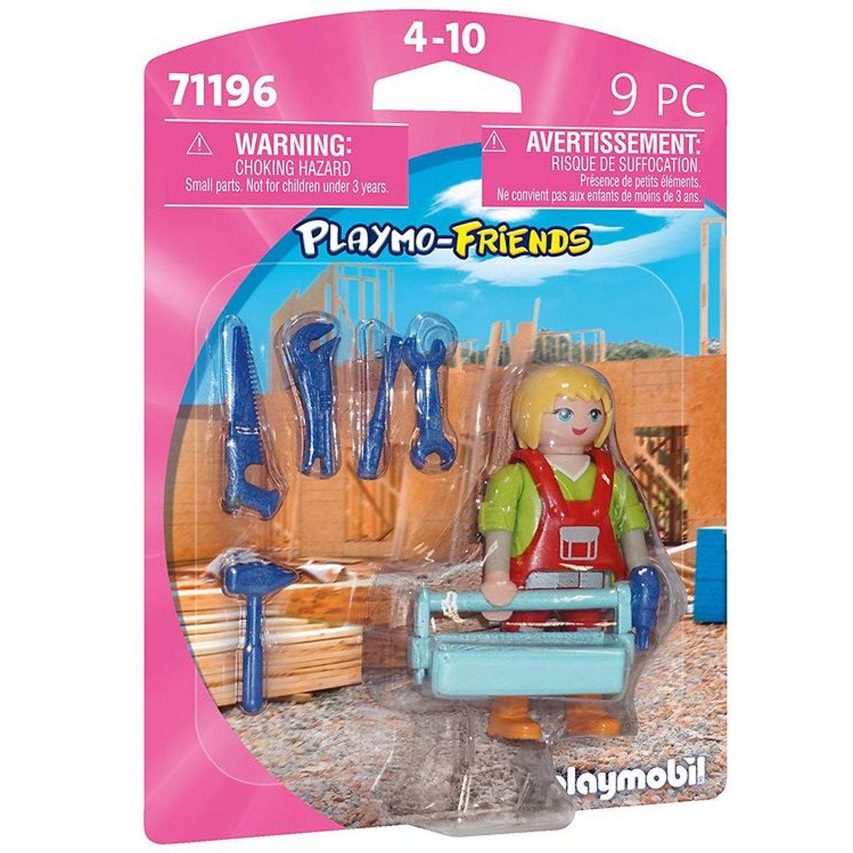 Playmobil Playmo-Friends - Håndværker - 71196 - 9 Dele