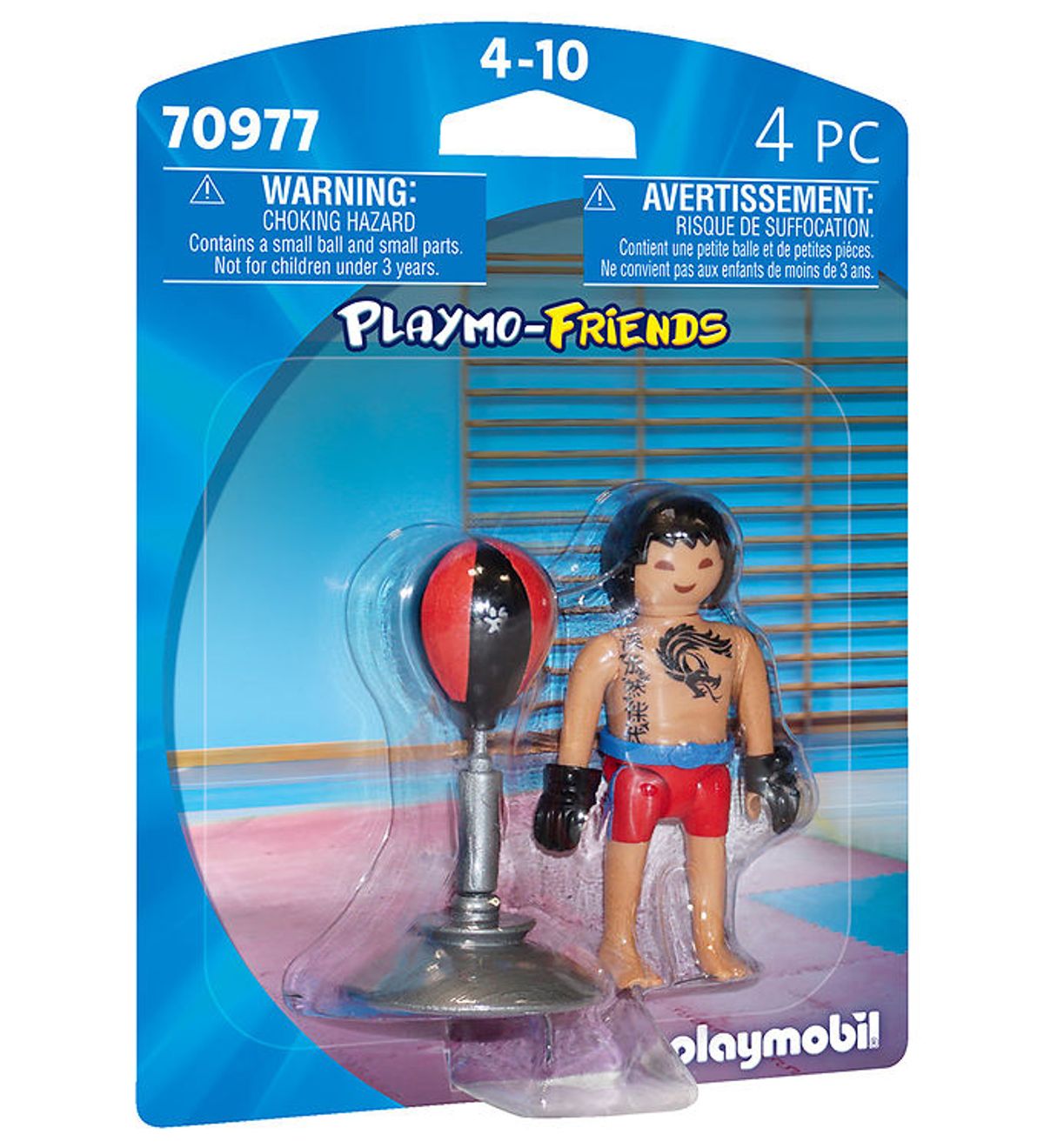 Playmobil Playmo-Friends - Kickbokser - 70977 - 4 Dele