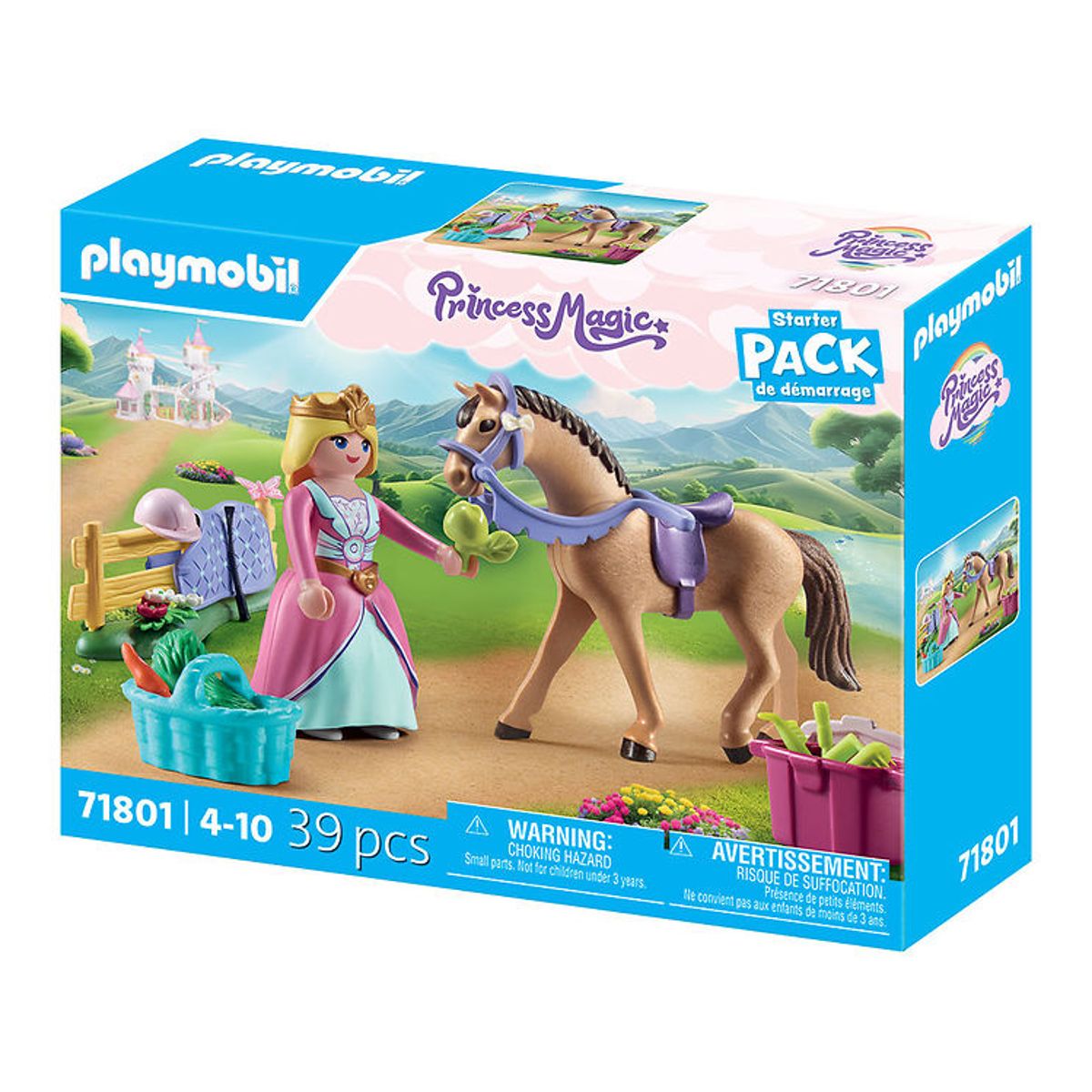 Playmobil Princess Magic - Prinsesse m. Hest - 71801 - 39 Dele