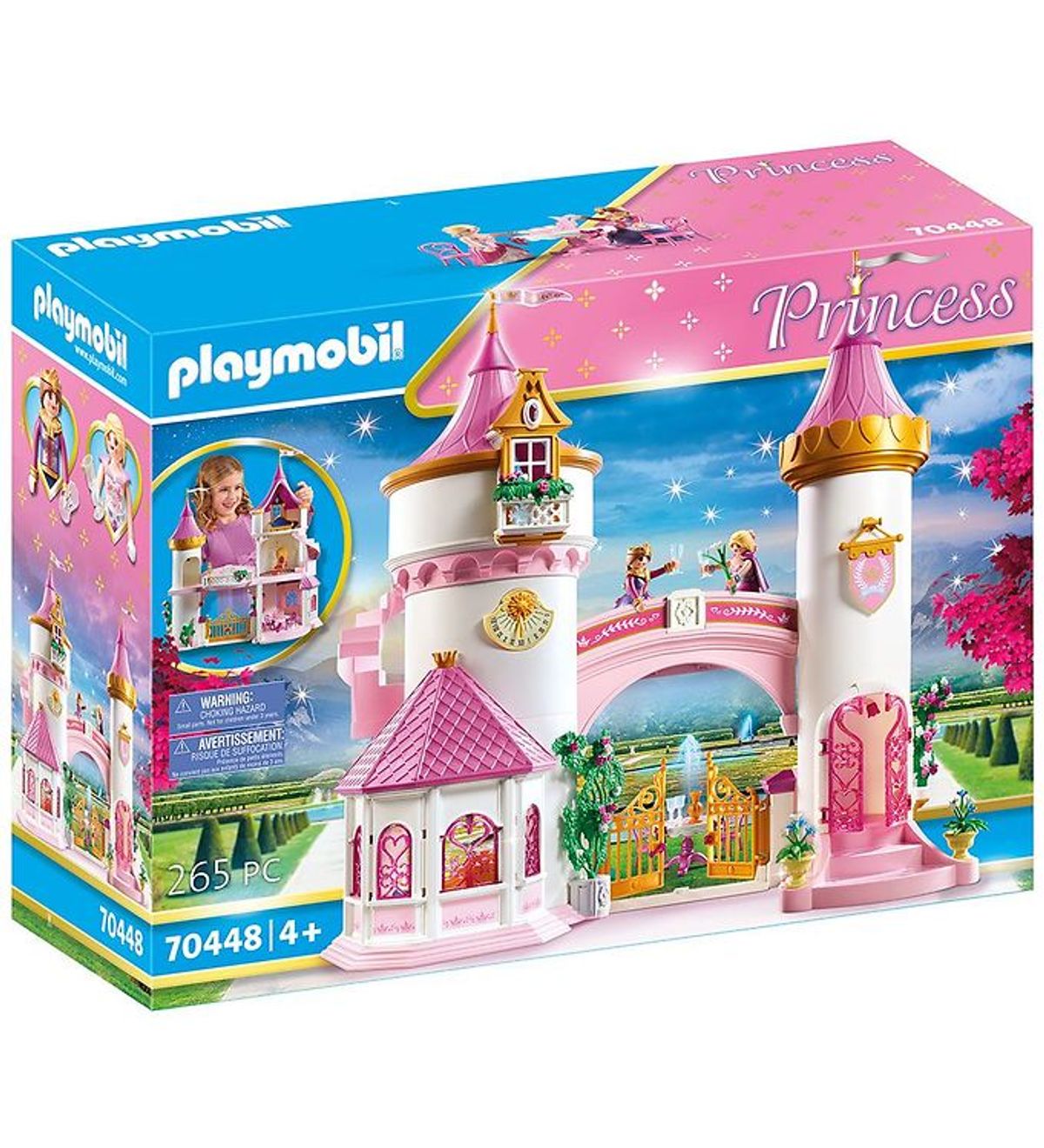 Playmobil Princess - Prinsesseslot - 70448 - 265 Dele