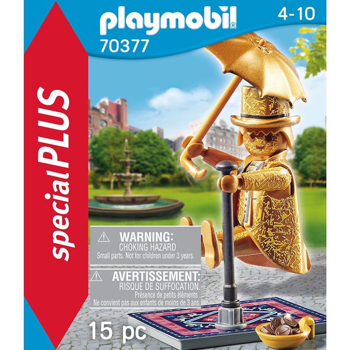 Playmobil SpecialPlus - Gadekunstner - 70377 - 15 Dele