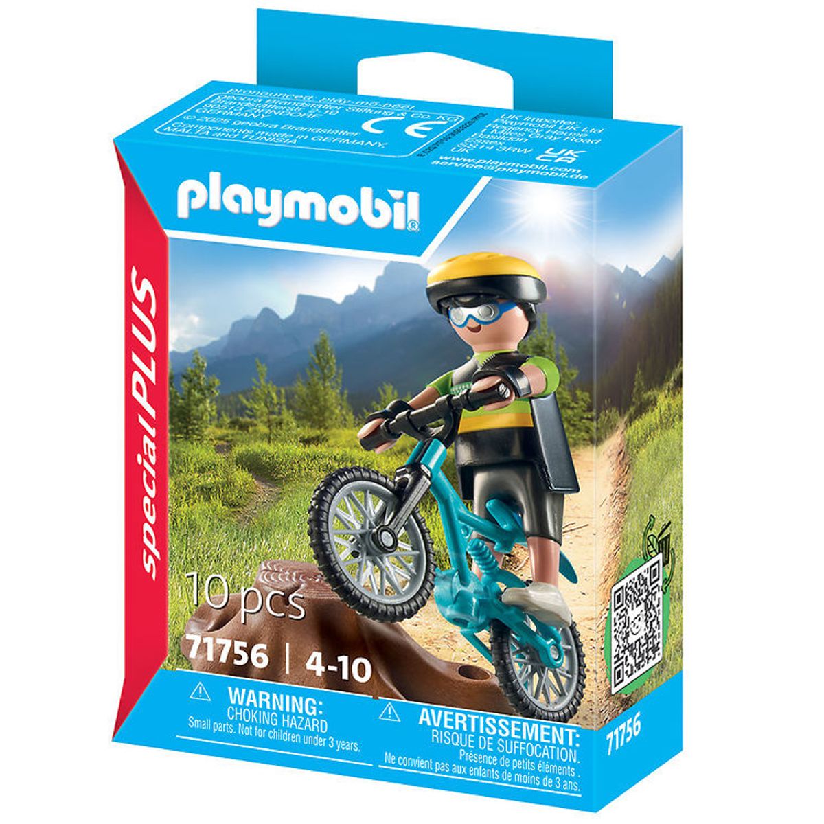 Playmobil SpecialPlus - Mountain Biker - 71756 - 10 Dele