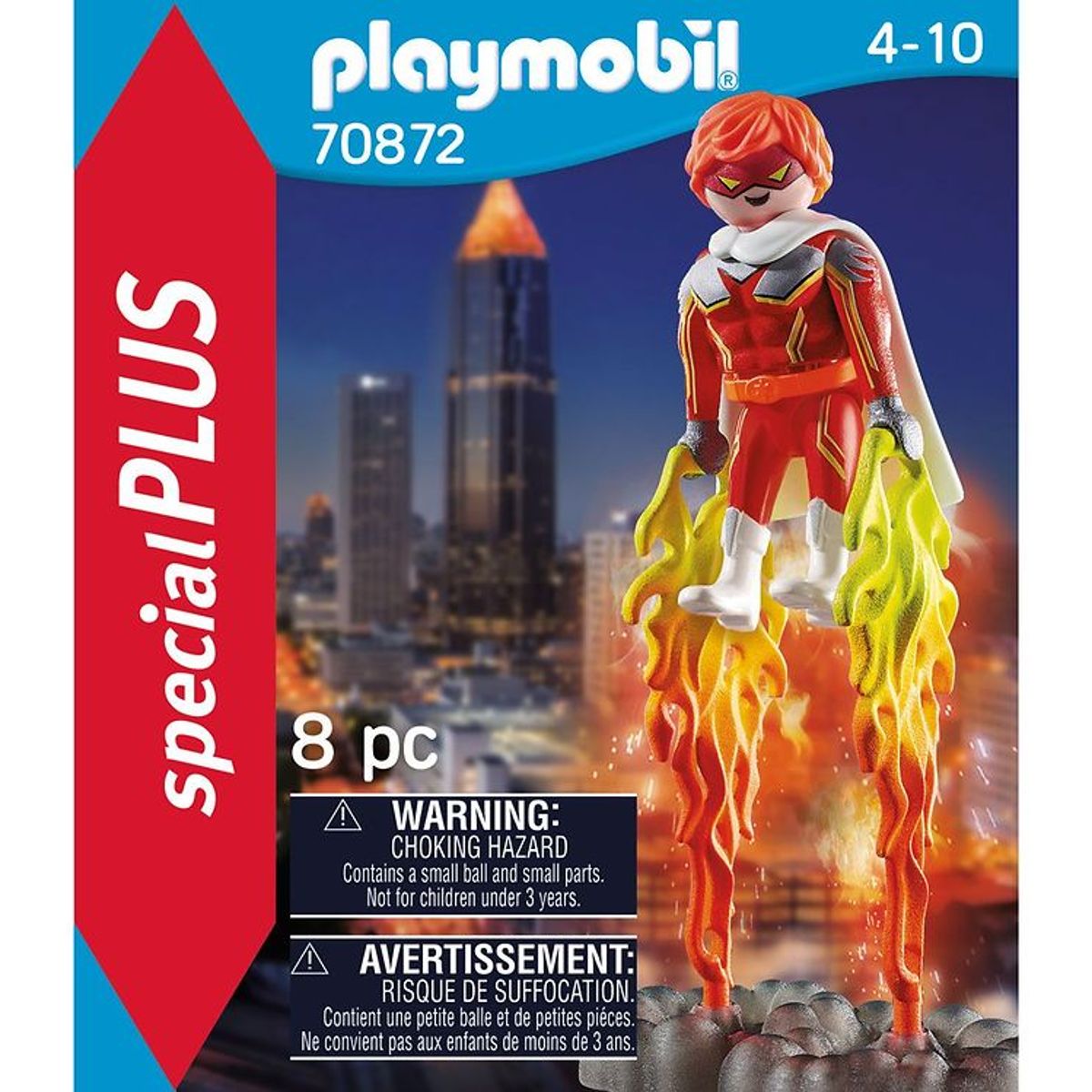 Playmobil SpecialPlus - Superhelt - 70872 - 8 Dele