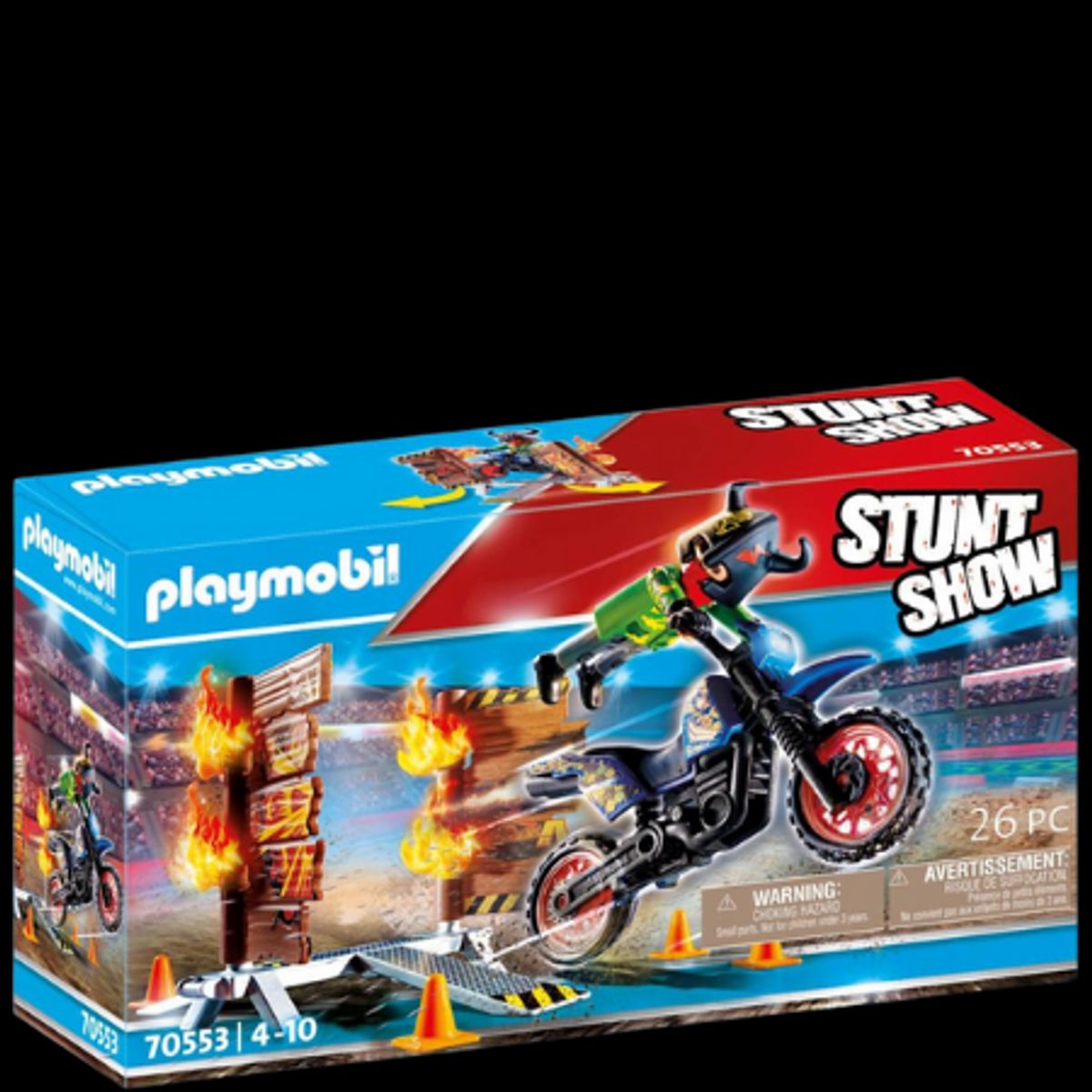 Playmobil Stuntshow Motorcykel - 70553