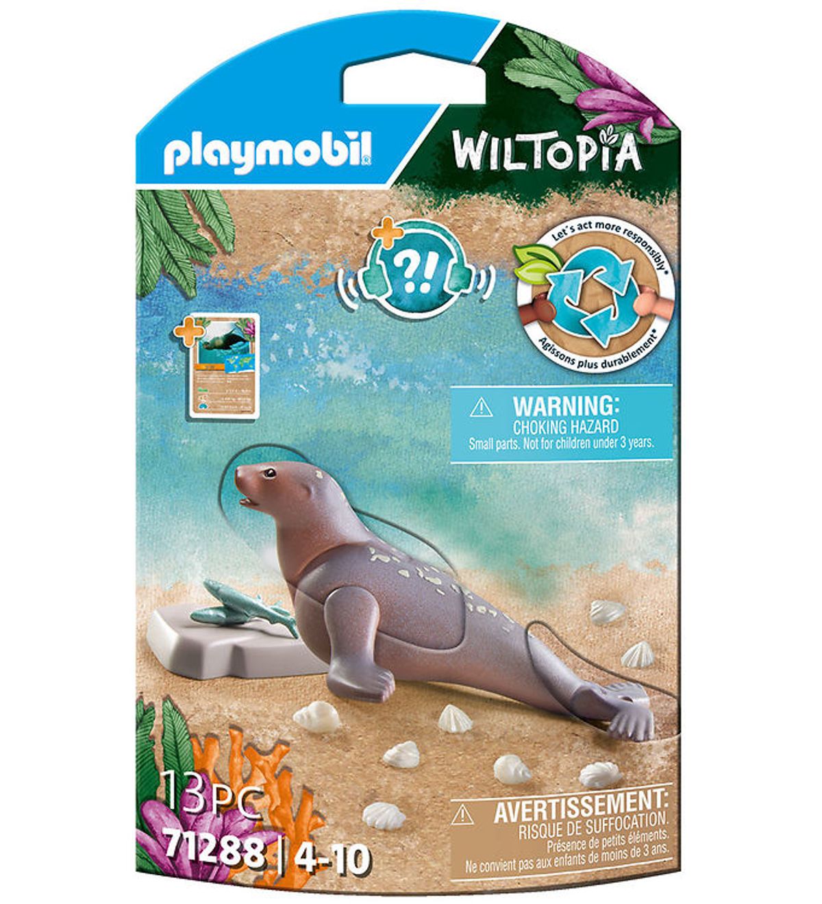 Playmobil Weltopia - Søløve - 13 Dele - 71288