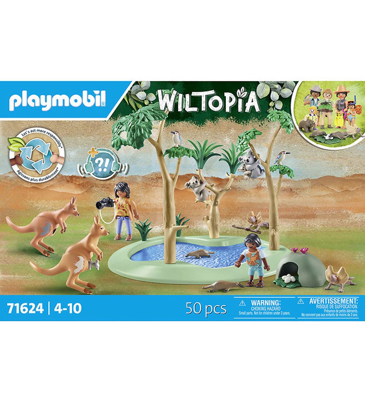 Playmobil Wiltopia - Australiens Dyreliv - 71624 - 50 Dele