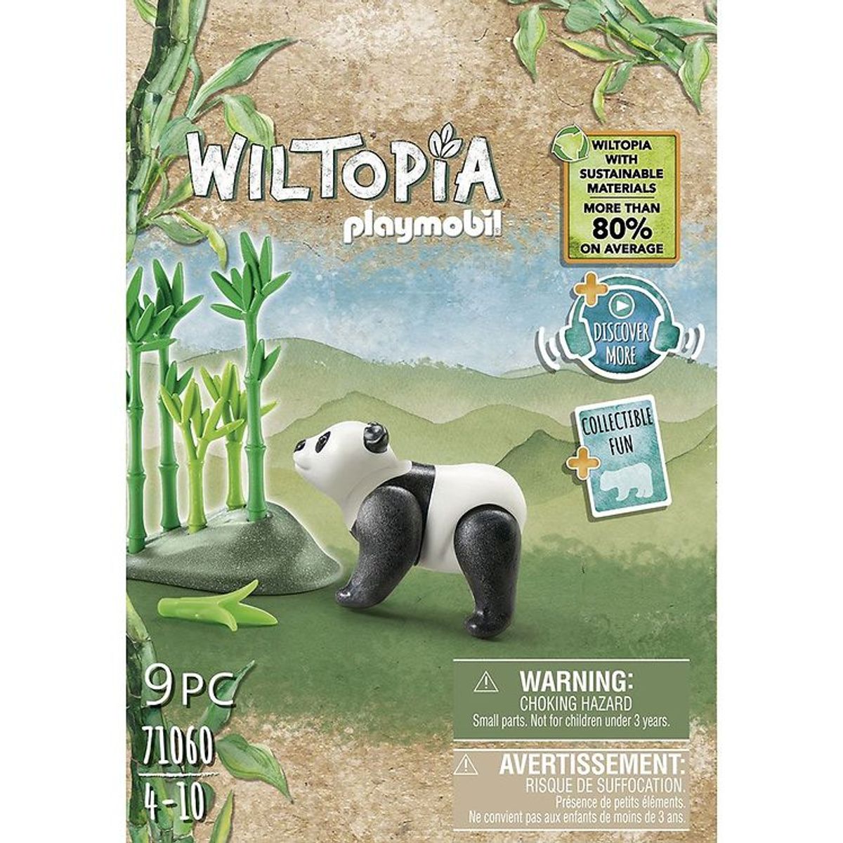 Playmobil Wiltopia - Panda - 71060 - 9 Dele