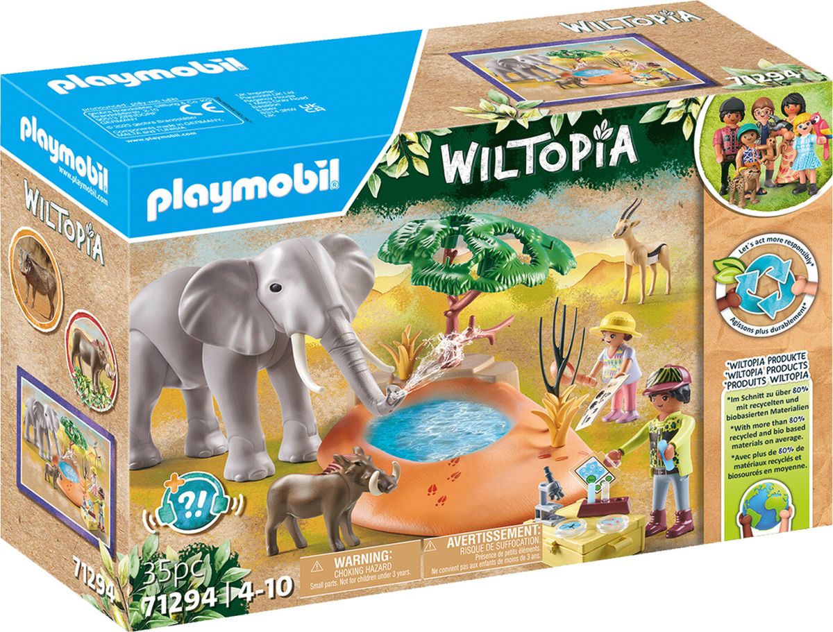 Playmobil Wiltopia - Smuttur Til Vandhullet - 71294