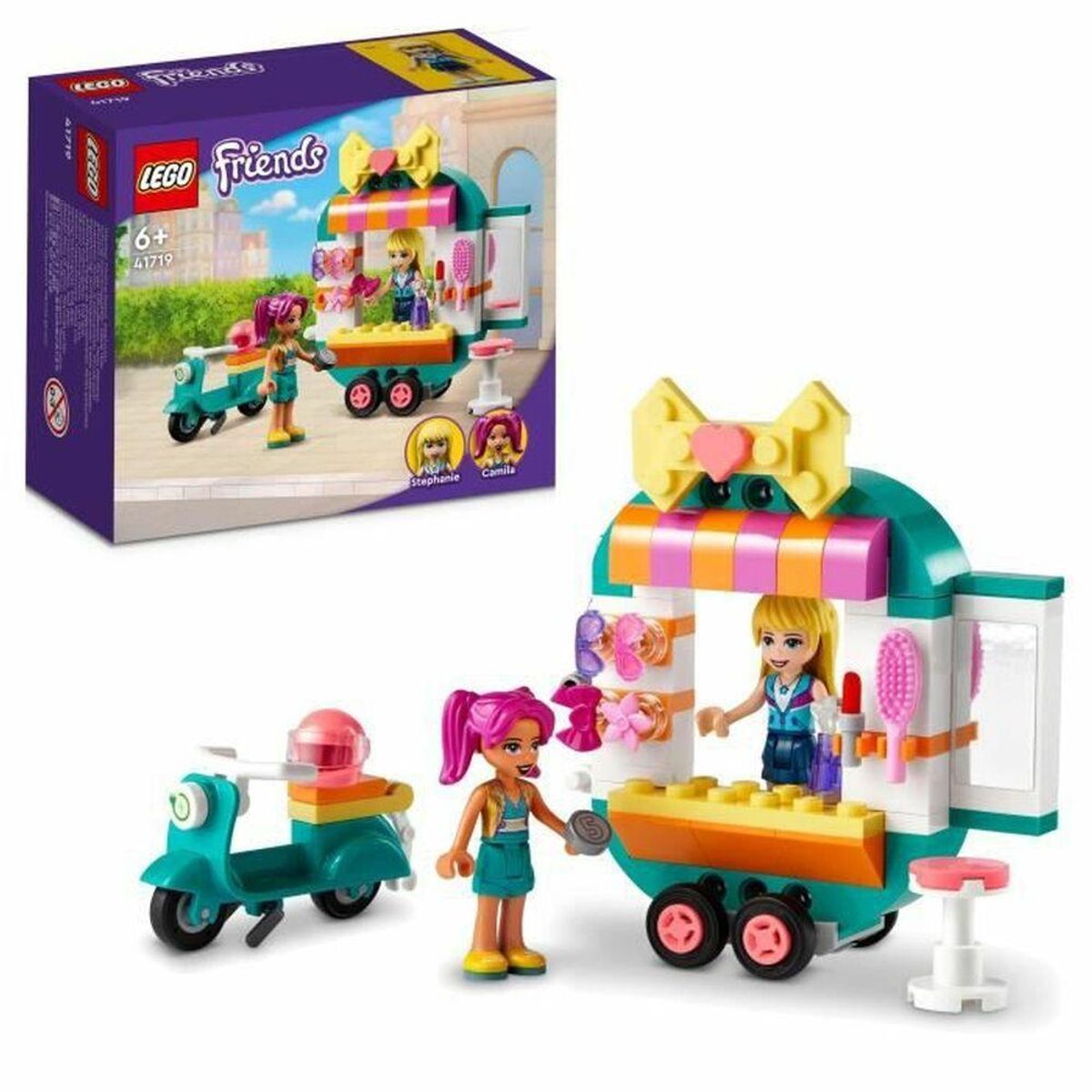 Playset Lego 41719 Friends The Mobile Fashion Shop (94 Dele)