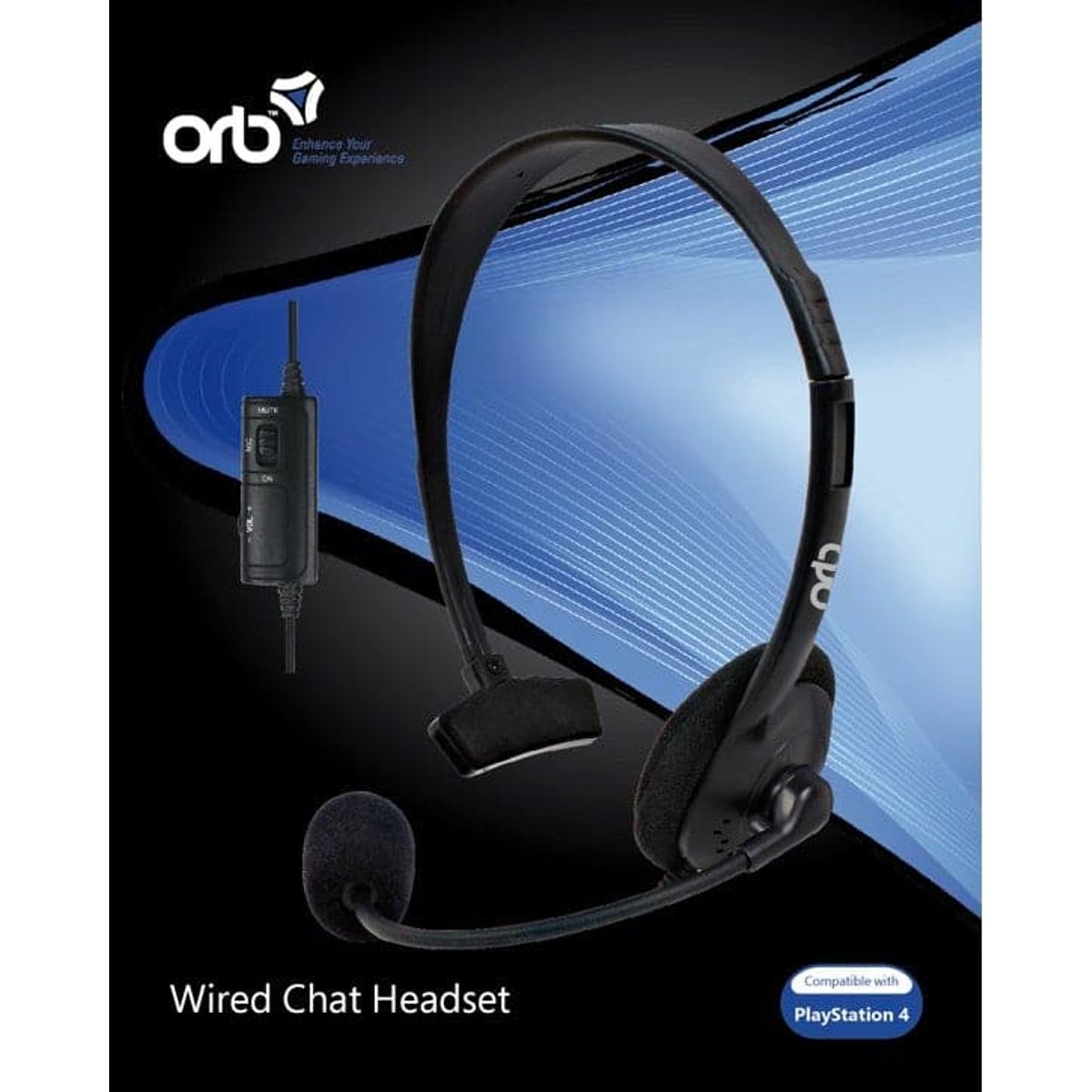 Playstation 4 - Kablet Chat Headset (ORB)