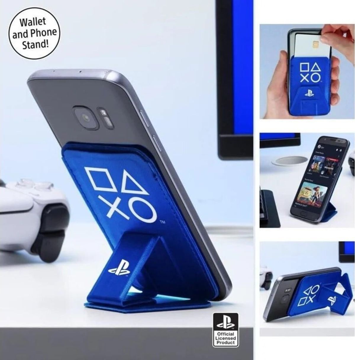 Playstation Card Holder And Phone Stand