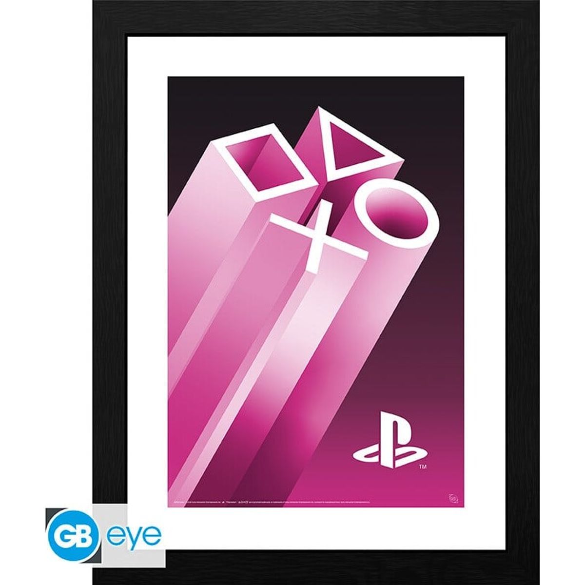 Playstation Framed Print Edge Of Space