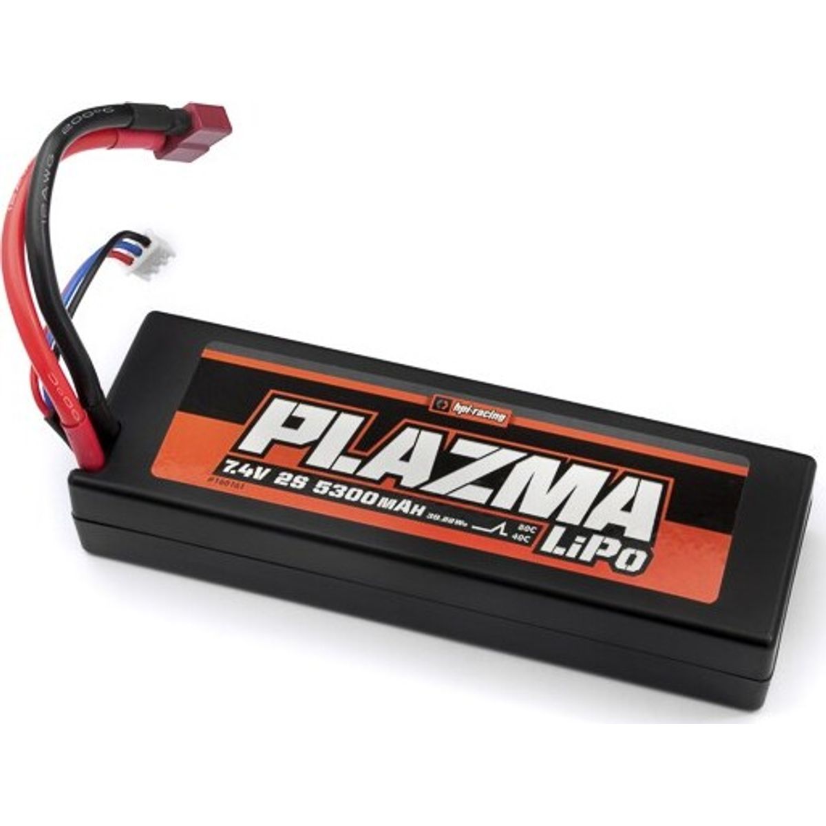 Plazma 7.4v 5300mah 40c Lipo Battery Pack 39.22wh - Hp160161 - Hpi Racing