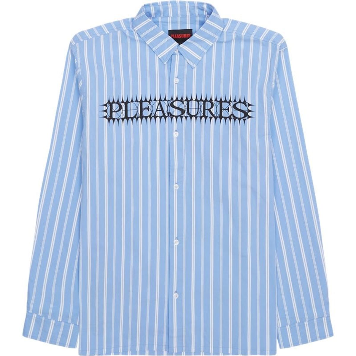 Pleasures Now Fetch Button Shirt Blue