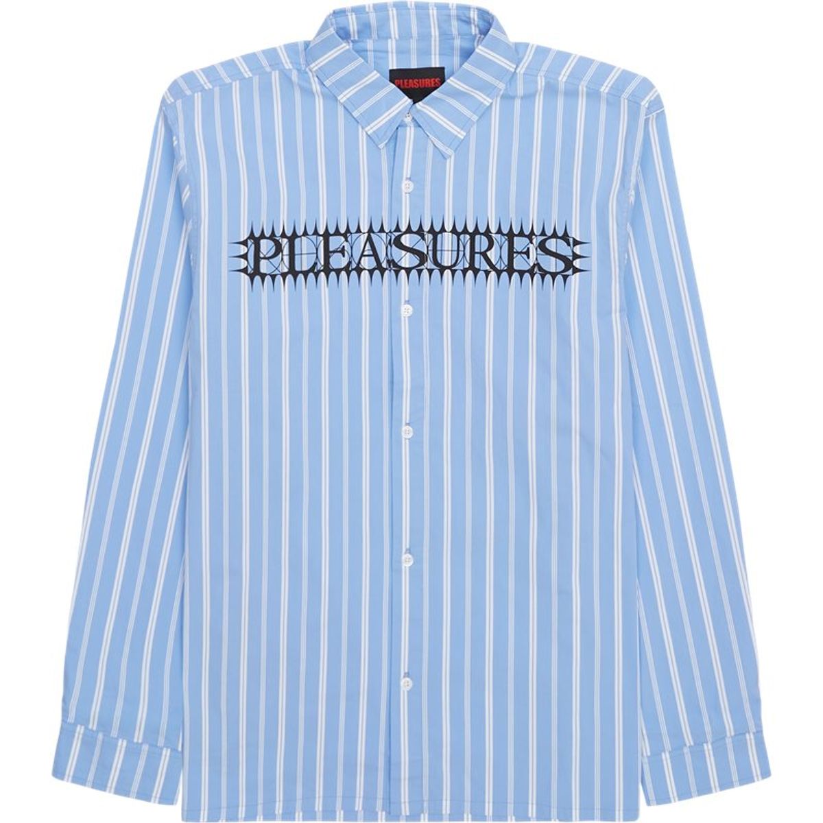 Pleasures Now Fetch Button Shirt Blue