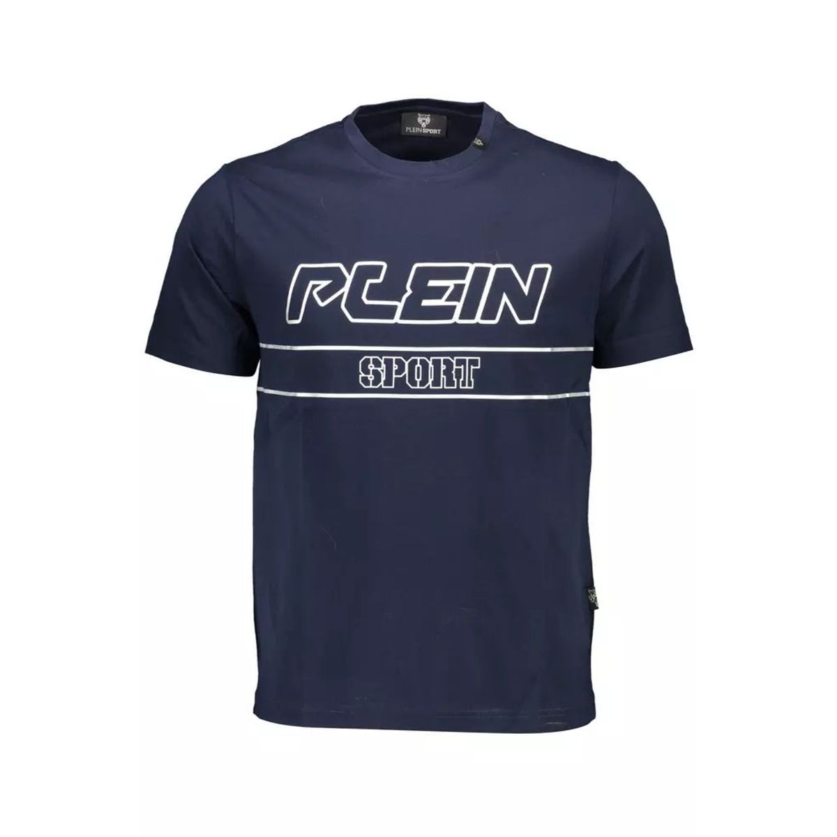 Plein Sport Blue Cotton Men T-Shirt