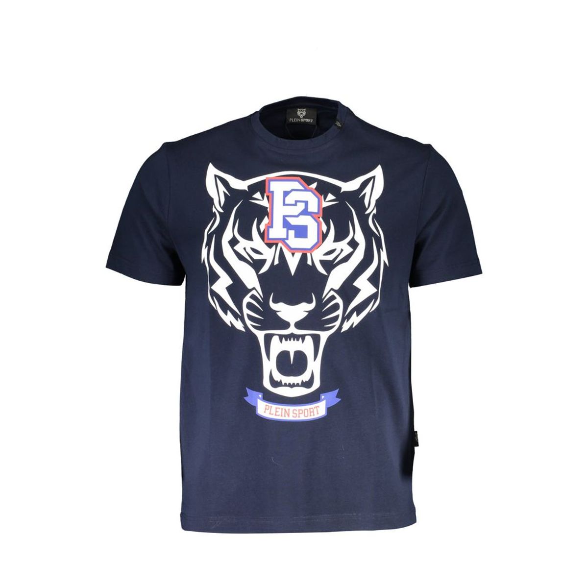 Plein Sport Blue Cotton Mens TShirt