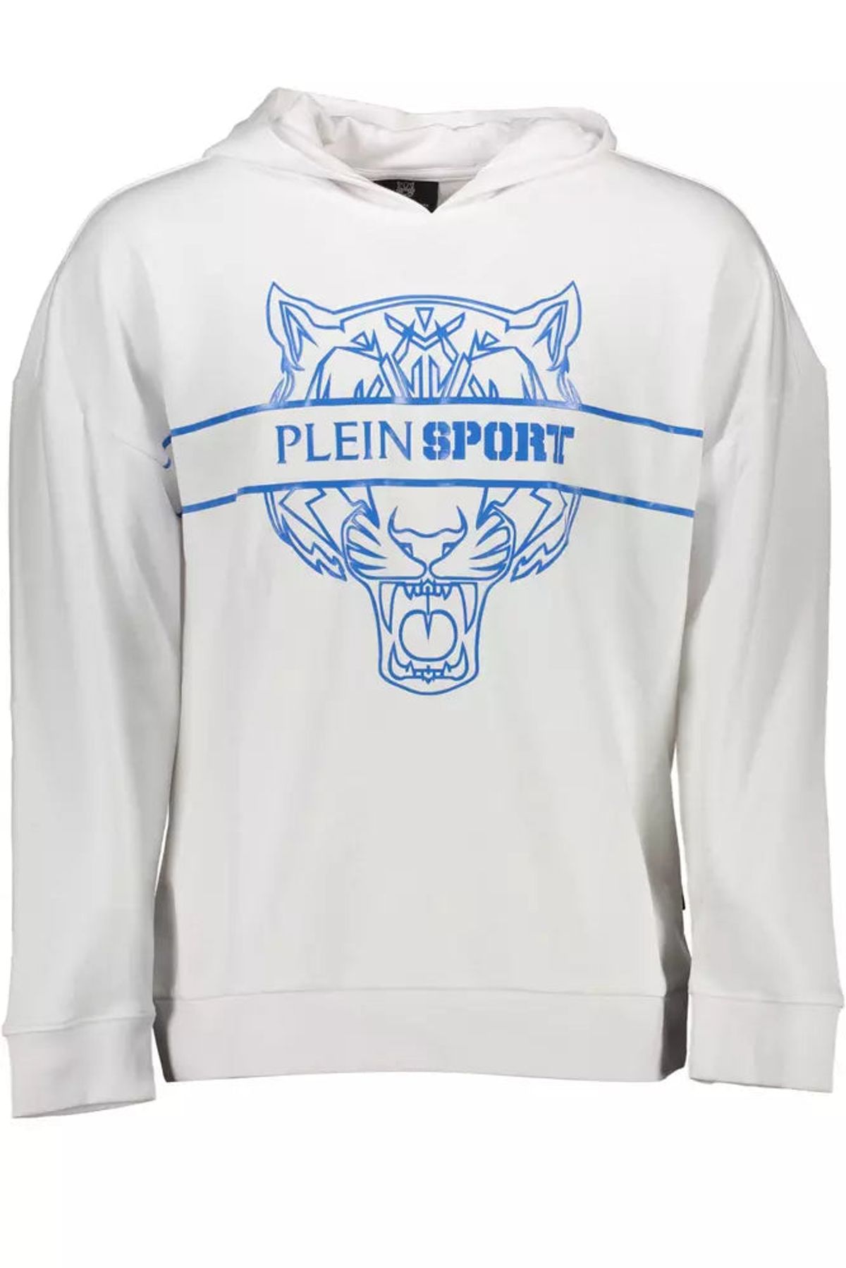 Plein Sport Hvid Bomuld Sweater